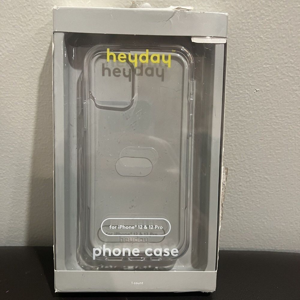 Heyday Phone Case for iPhone 12‎ & 12 Pro - Clear - Open Box
